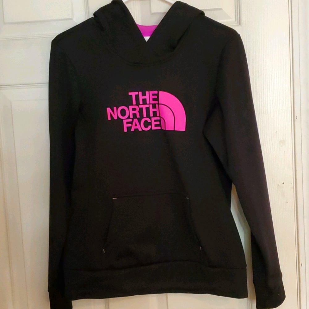 North face hooded sweatshirt